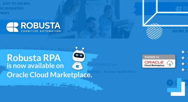 Robusta Cognitive Automation Oracle Cloud