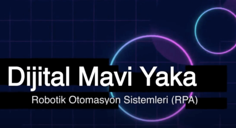 dijital mavi yaka