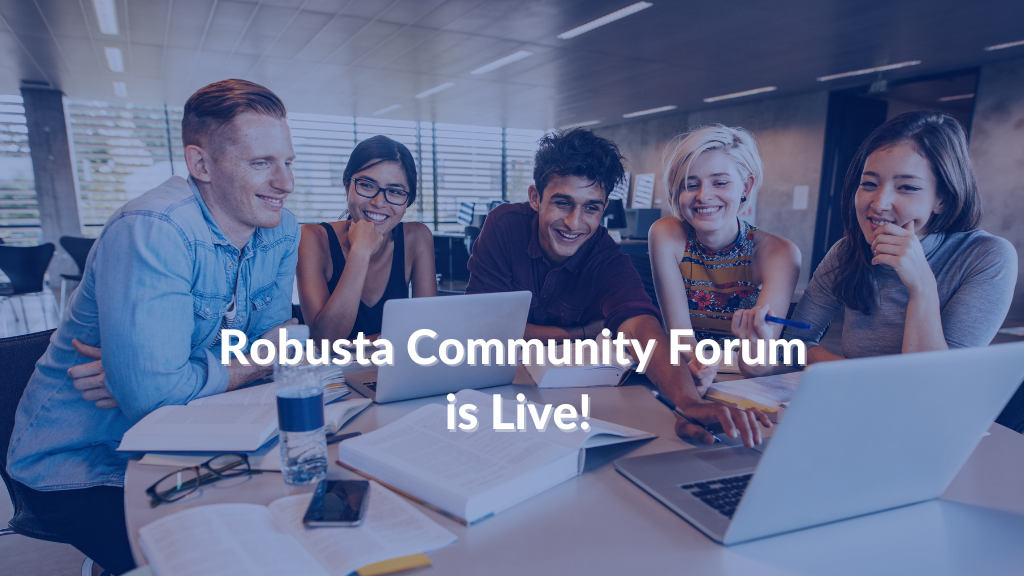 Robusta Community is coming together at our new communication channel, Robusta Forum!
At the Robusta RPA Forum, you will find helpful information about best practice techniques, new product ideas, and everything you need to succeed in your RPA journey with Robusta RPA.