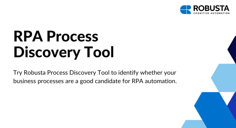 RPA Process Discovery Tool